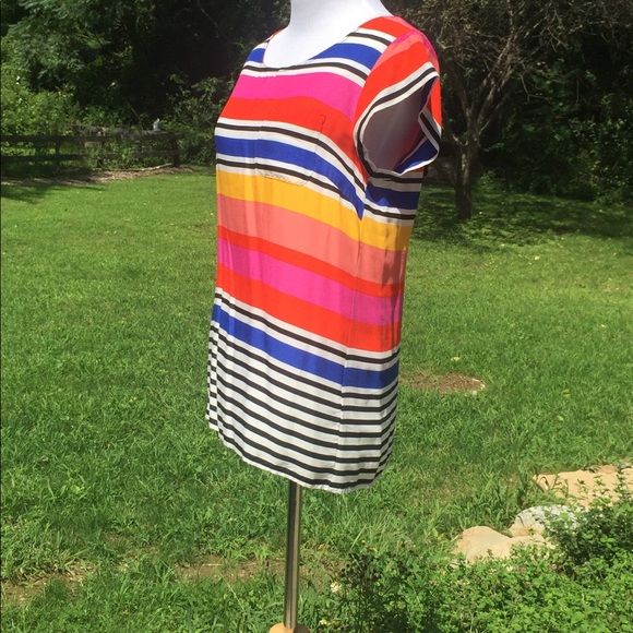 Striped Cynthia Rowley Short Sleeved Top - Picture 5 of 11